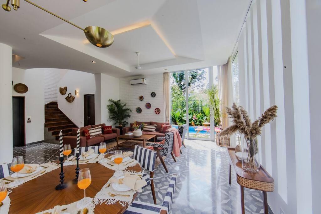 Presidential Luxury Villa Anjuna With Pvt Pool & Bathtub, Most Prime Location Extérieur photo